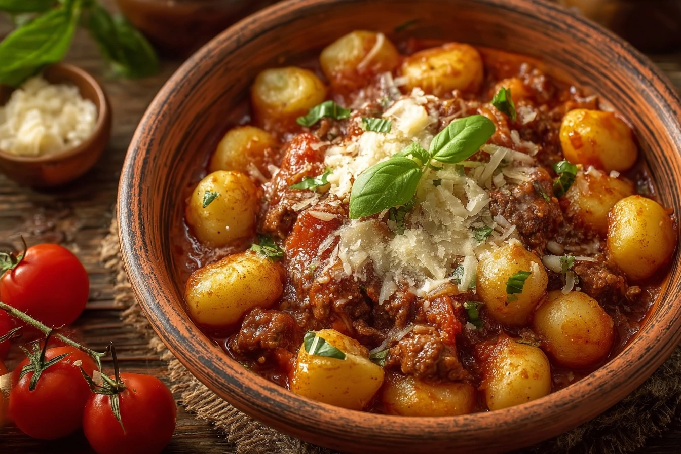 Gnocchi Bolognese