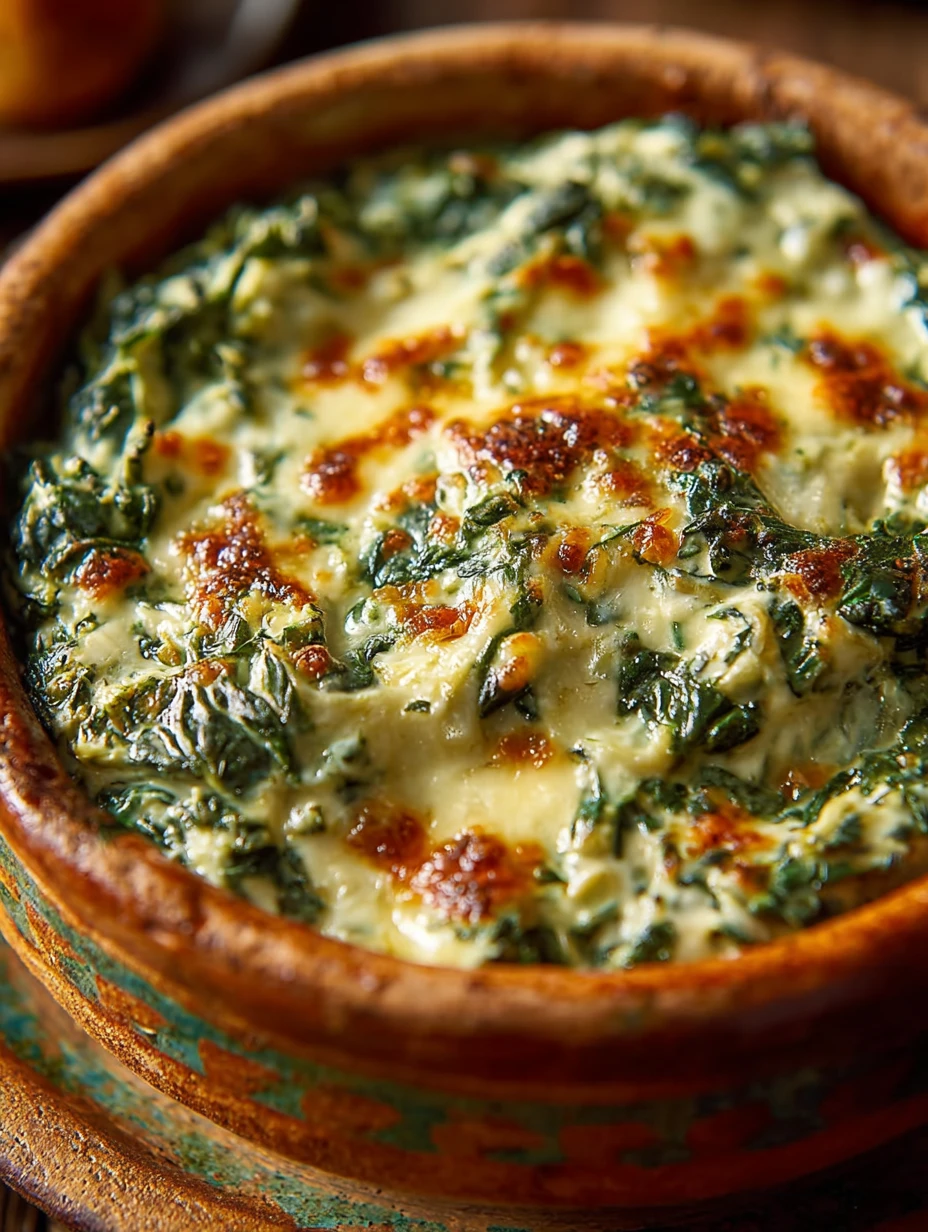 10-Minute Hot Spinach Dip: Quick & Delicious