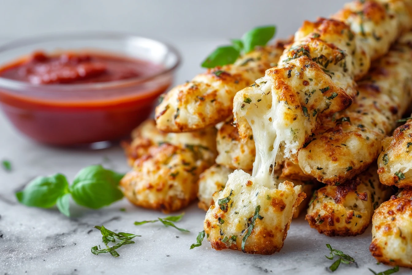 The Best Keto Cheesy Bread (Fathead Mozzarella Dough)