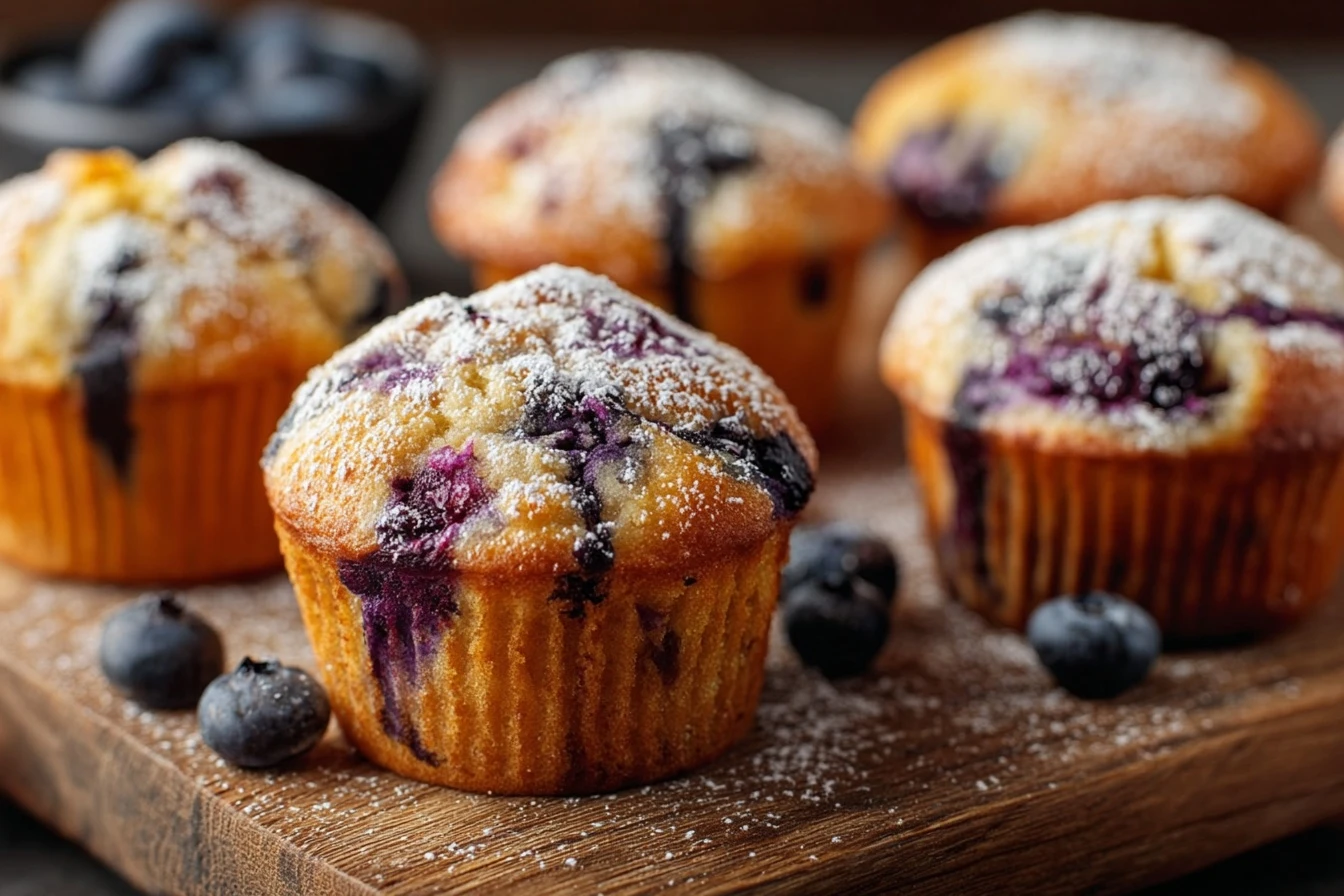 Mini Blueberry and Orange Muffins