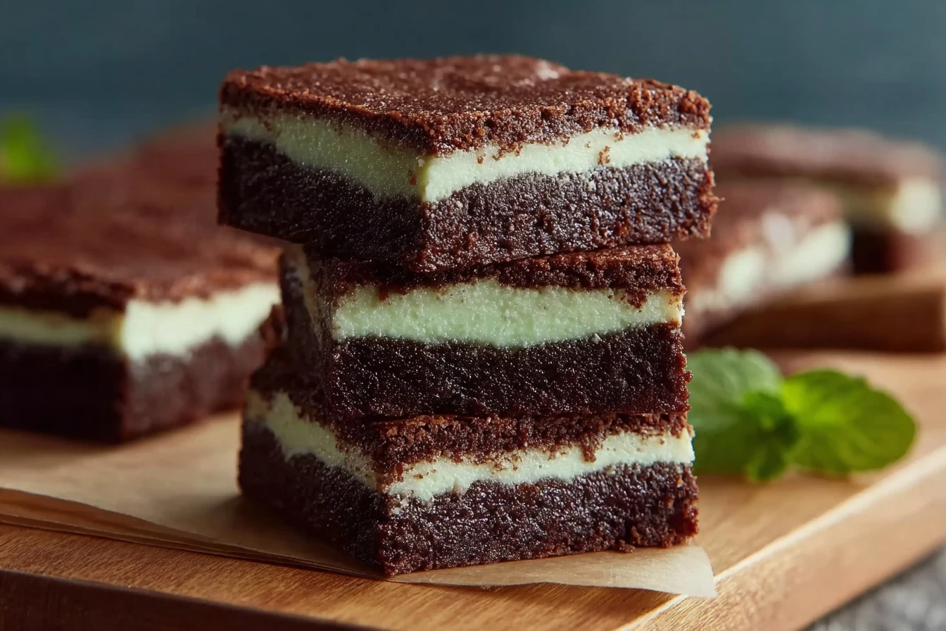 Mint Chocolate Brownies