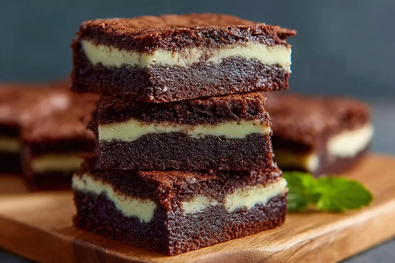 Best Mint Chocolate Brownie Recipe Homemade Mint Chocolate Brownies Easy Mint Chocolate Brownies Gluten Free Mint Chocolat...