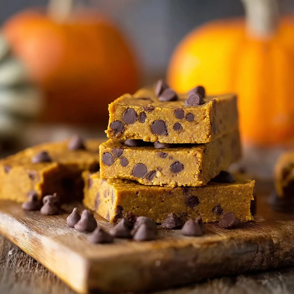 Pumpkin Chocolate Chip Protein Bars