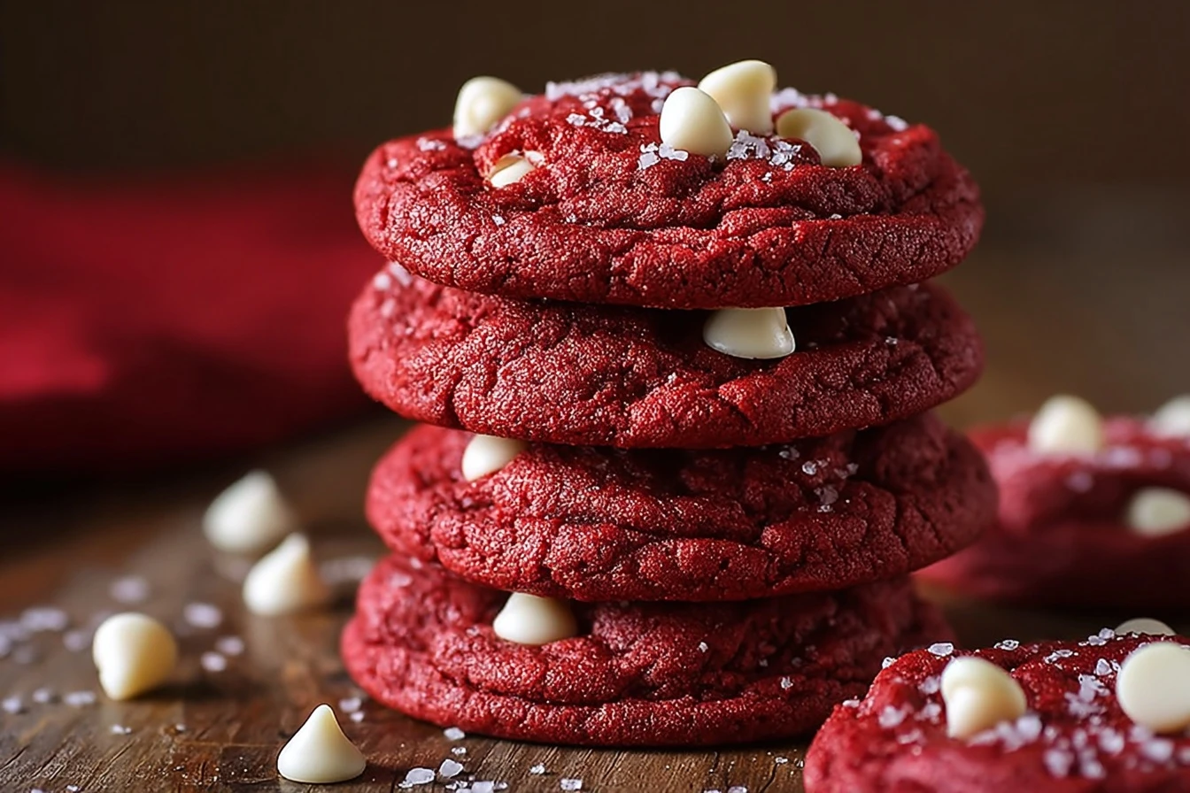 Best Red Velvet Cake Mix Cookie Recipe Easy Red Velvet Cake Mix Cookies Gluten-free Red Velvet Cake Mix Cookies Vegan Red ...