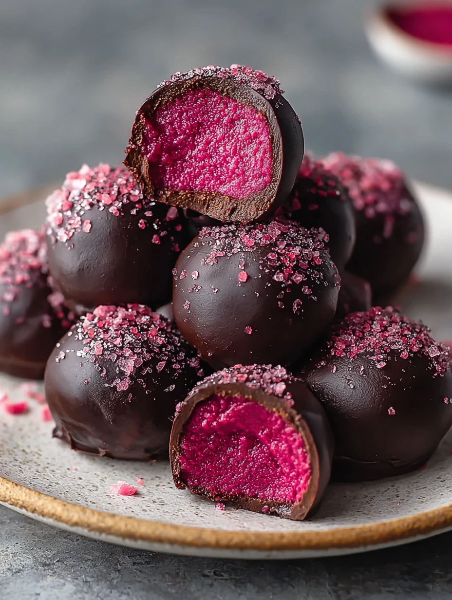 10-Minute Recipe: Velvety Raspberry Truffles
