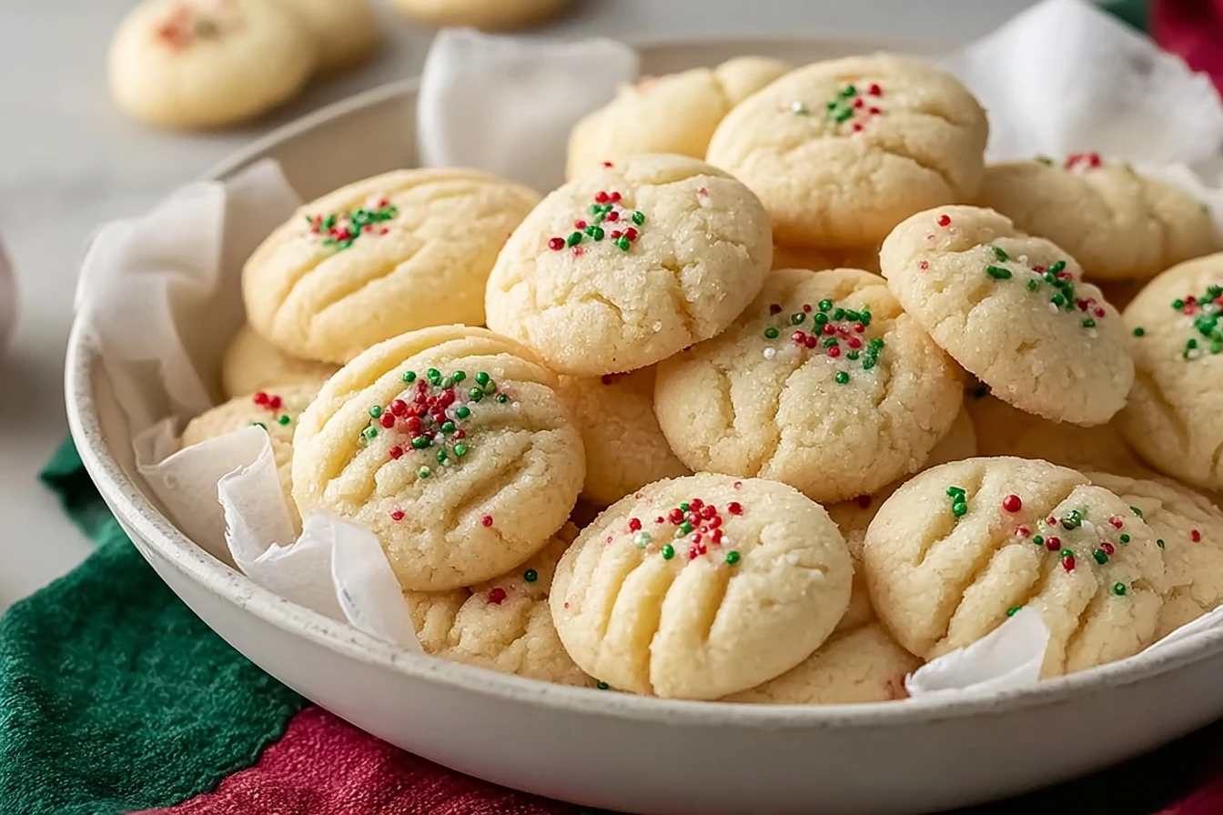 Best Whipped Shortbread Cookies Recipe Easy Whipped Shortbread Cookies For Christmas How To Make Gluten-free Whipped Short...