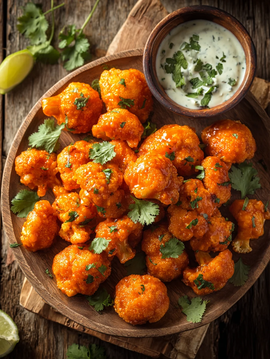 Buffalo Cauliflower Bites Keto Recipe Easy Vegan Buffalo Cauliflower Gluten-free Buffalo Cauliflower Bites Buffalo Caulifl...