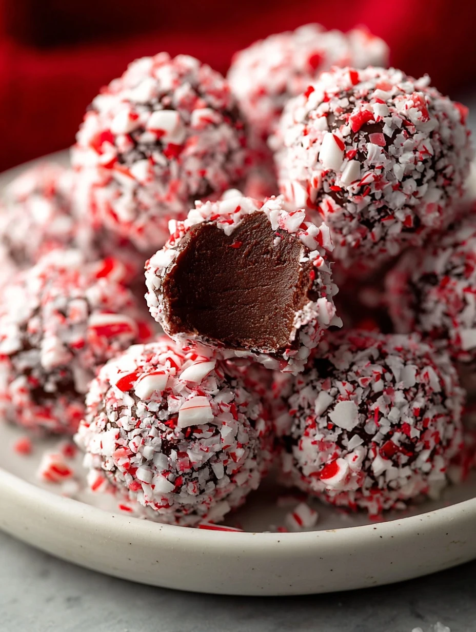 10-Minute Peppermint Truffles: Quick Holiday Treat!