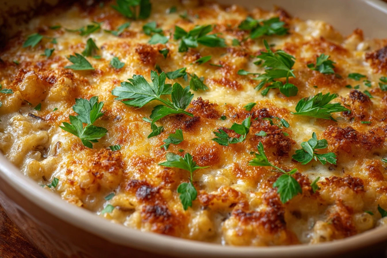 Creamy Turkey Wild Rice Casserole Recipe Best Turkey And Rice Casserole Healthy Turkey Wild Rice Casserole Gluten-free Tur...