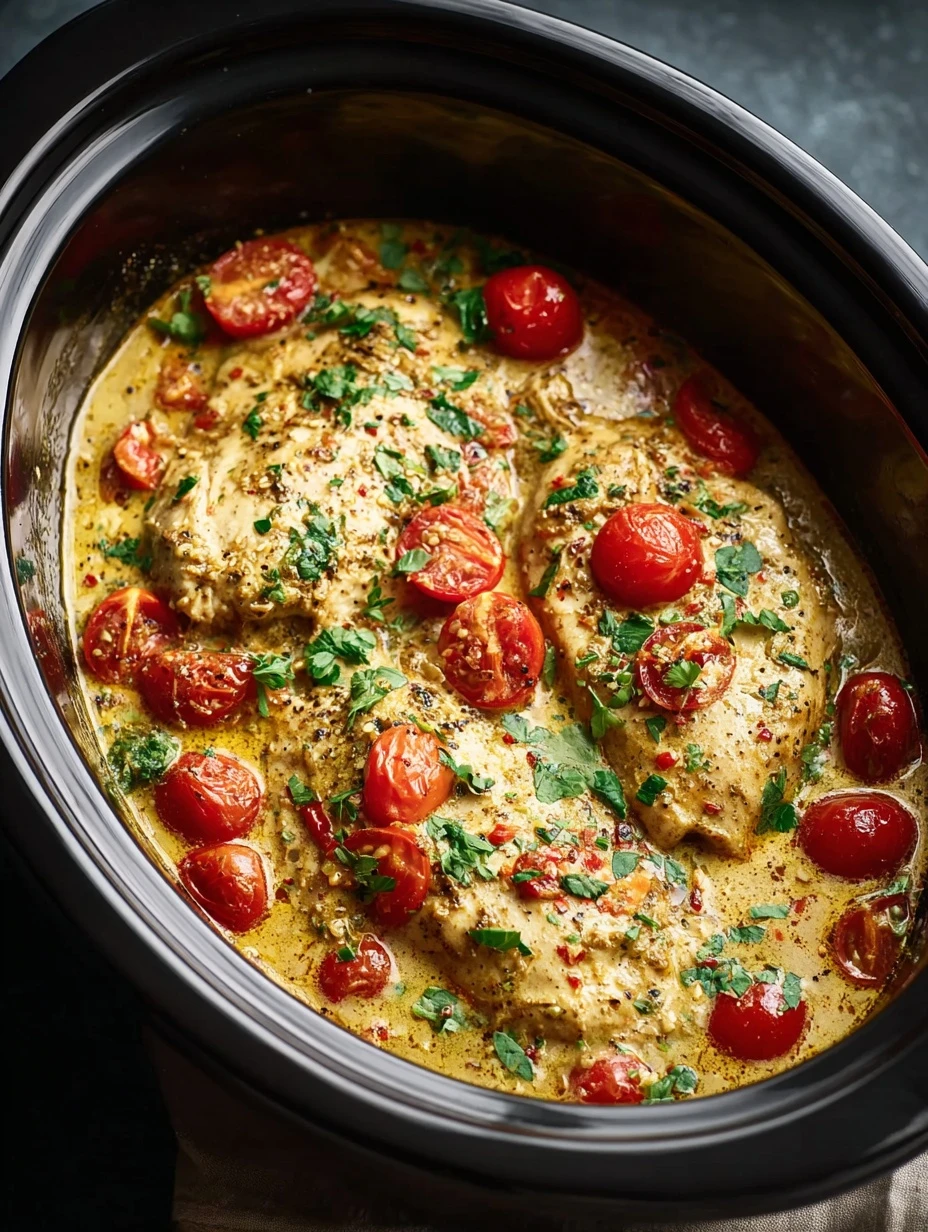 Crock Pot Marry Me Chicken Recipe Creamy Slow Cooker Chicken Best Marry Me Chicken Crock Pot How To Make Marry Me Chicken ...