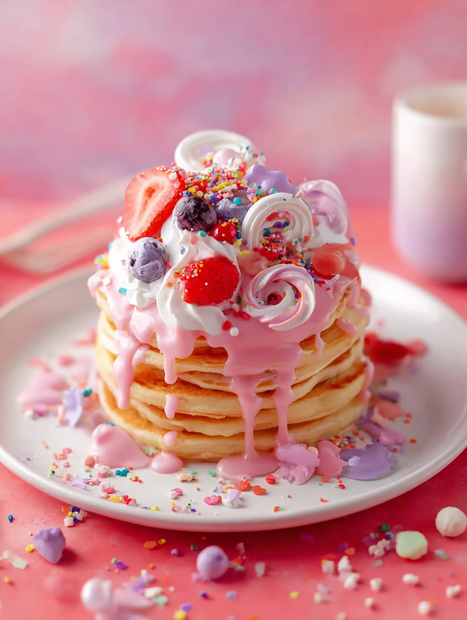 20-Min Delight: Princess Pancakes with Sweet Strawberry Twist