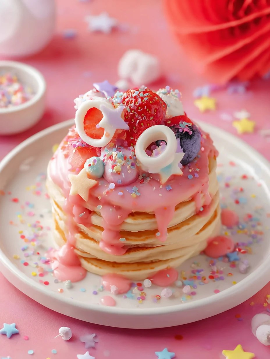 Delightful Princess Pancake Recipe Strawberry Twist Pancake Ideas Gourmet Princess Breakfast Pancakes Sweet Strawberry Pan...