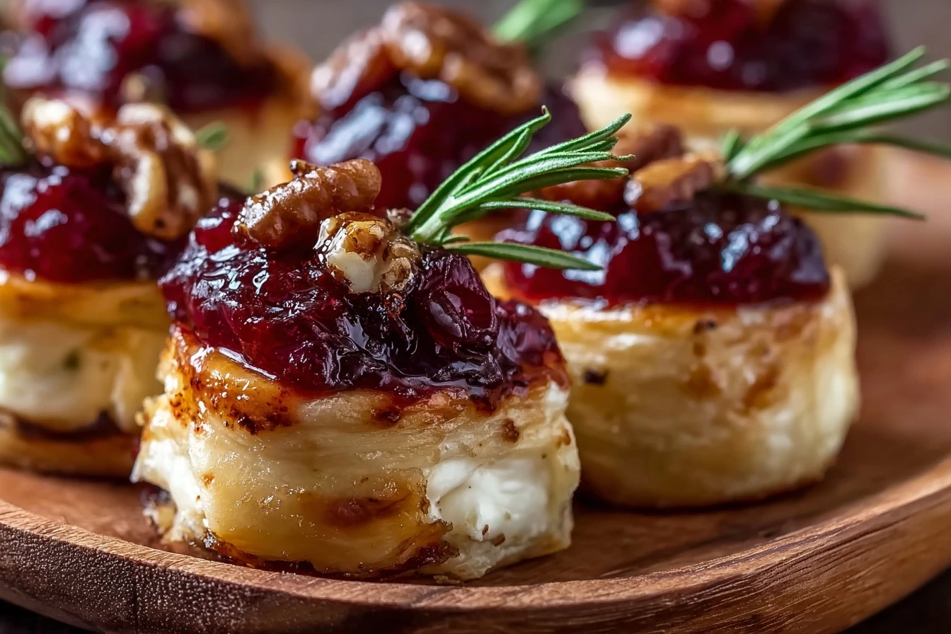 Baked Cranberry Brie Bites: 5 Irresistible Holiday Treats