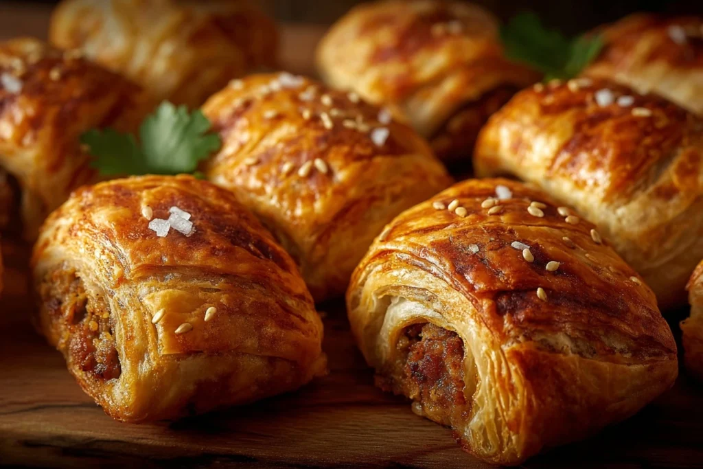 Easy Beef Sausage Rolls Recipe Quick Beef Sausage Rolls Tutorial Beginner Beef Sausage Roll Guide Beef Sausage Rolls Cooki...