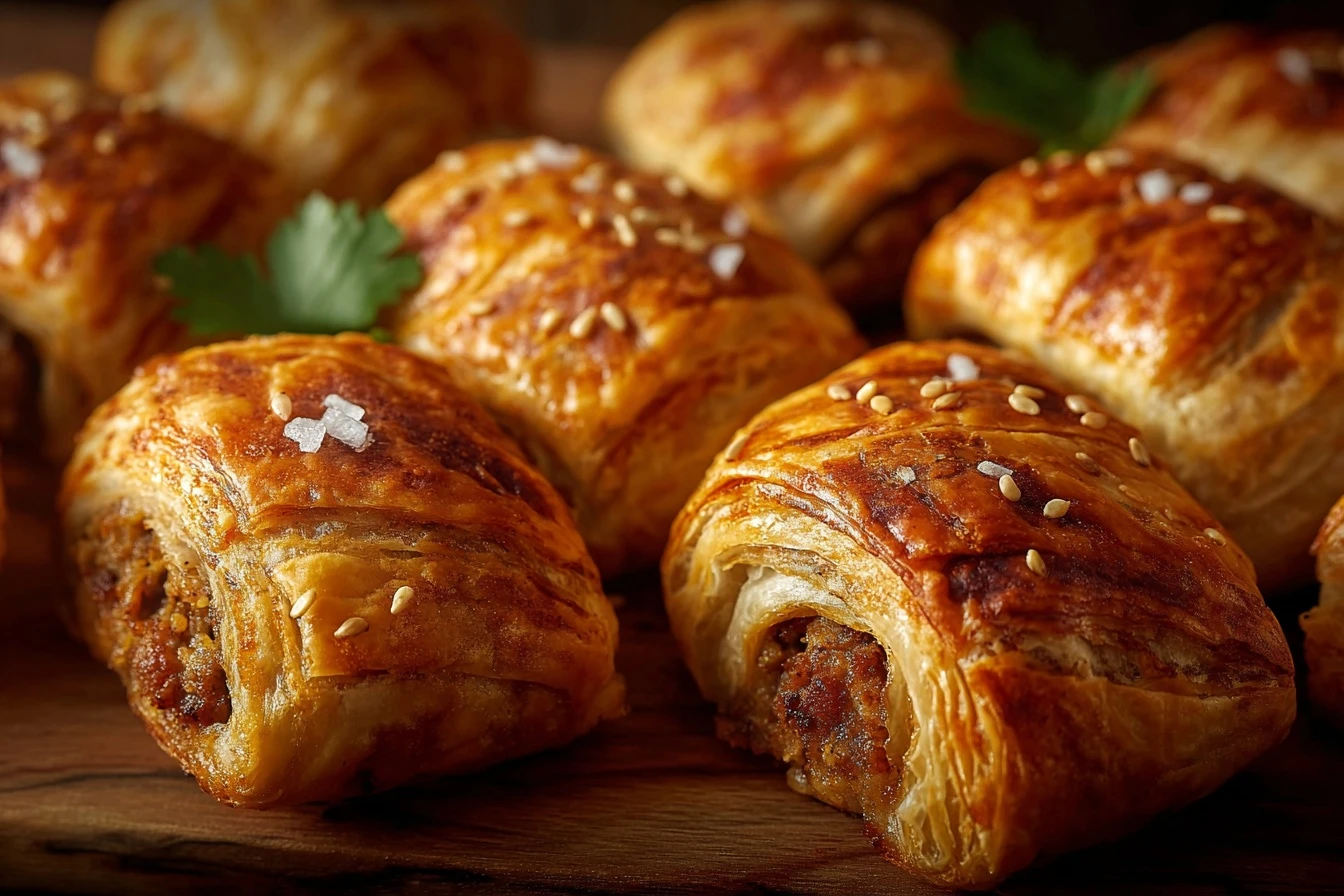 Easy Beef Sausage Rolls Recipe Quick Beef Sausage Rolls Tutorial Beginner Beef Sausage Roll Guide Beef Sausage Rolls Cooki...