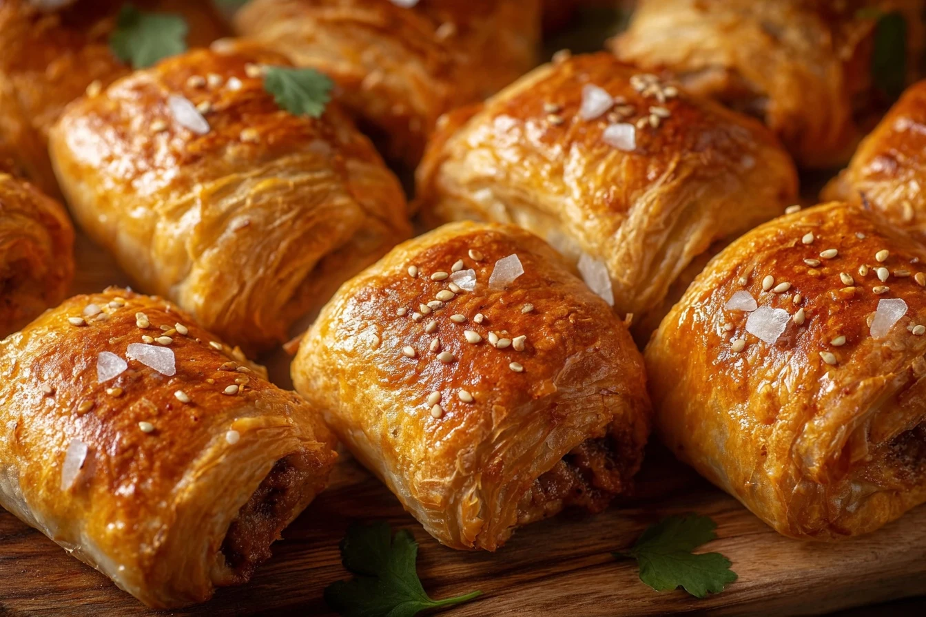 Easy Beef Sausage Rolls Recipe Quick Beef Sausage Rolls Tutorial Beginner Beef Sausage Roll Guide Beef Sausage Rolls Cooki...