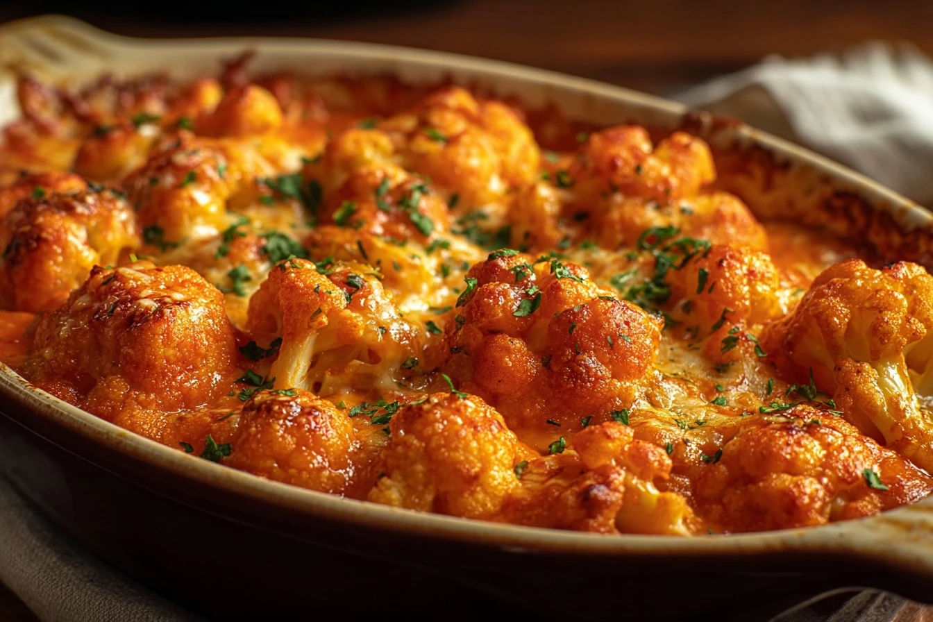 Must-Try: Easy Buffalo Cauliflower Casserole in Just 20 Mins