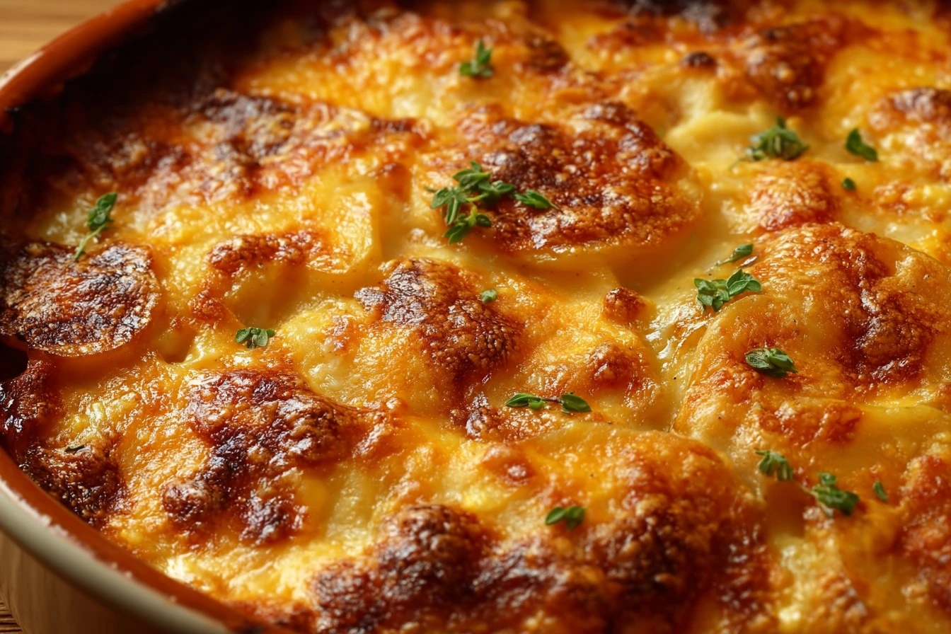 30-Minute Cheesy Scalloped Potatoes Recipe