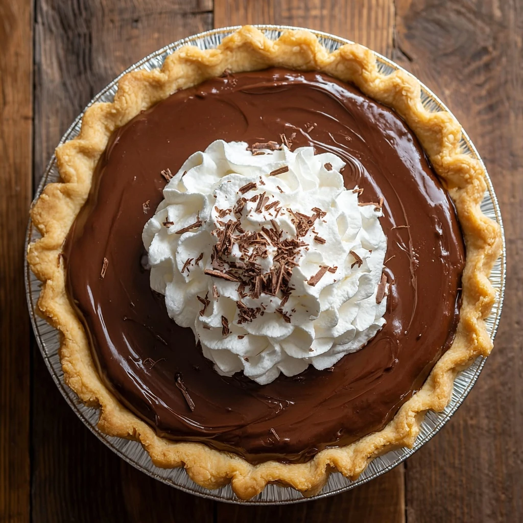 Easy Chocolate Cream Pie Recipe Best Chocolate Cream Pie Recipe Homemade Chocolate Cream Pie No-bake Chocolate Cream Pie R...