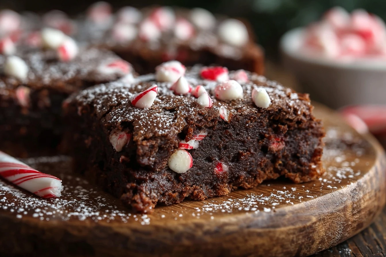 Easy Chocolate Peppermint Oatmeal Bake Recipe 10-minute Peppermint Oatmeal Bake Quick Chocolate Oatmeal Breakfast Bake Hea...