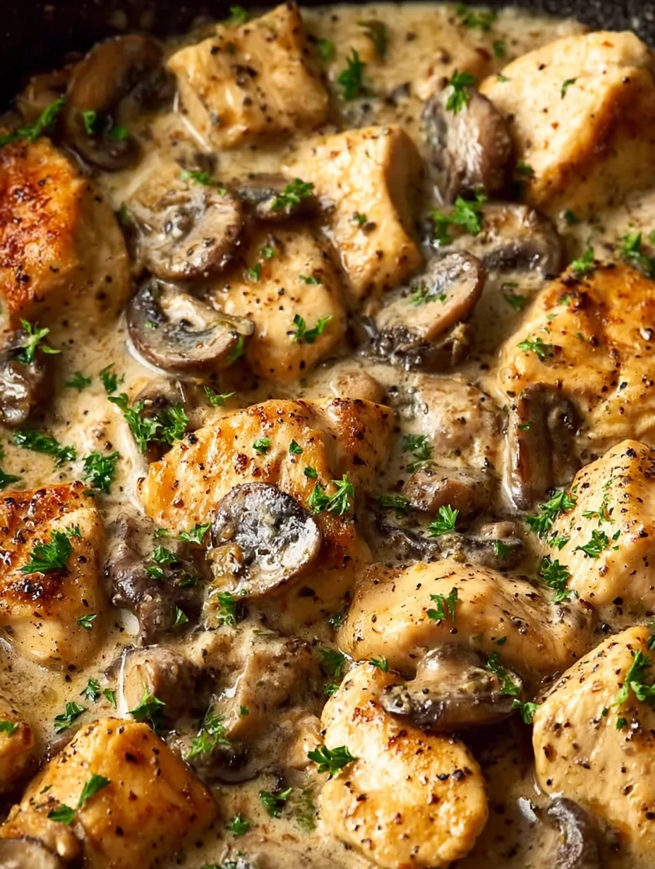 Easy Creamy Chicken Stroganoff Recipe Best Chicken Stroganoff With Mushrooms Quick Comfort Chicken Stroganoff 35 Minute Ch...