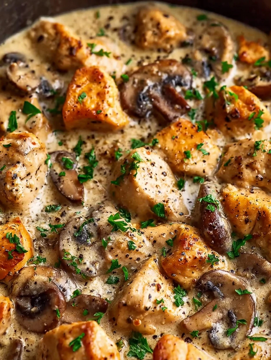 Easy Creamy Chicken Stroganoff Recipe Best Chicken Stroganoff With Mushrooms Quick Comfort Chicken Stroganoff 35 Minute Ch...