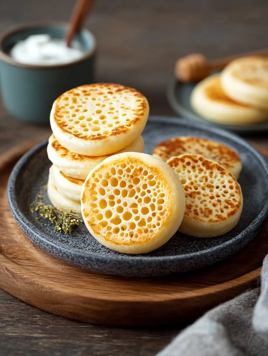 Easy Homemade Crumpet Recipe Fluffy Crumpet Cooking Tips Simple Light Crumpet Recipes How To Make Crumpets At Home Best Ho...