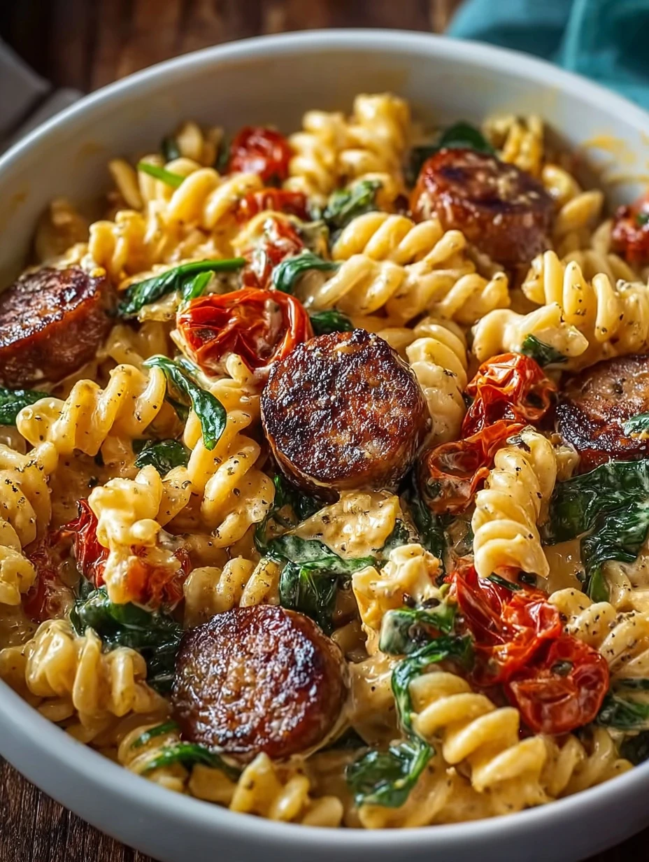 Easy Marry Me Sausage Pasta Recipe One Pan Sausage Pasta Dinner 30 Minute Creamy Sausage Pasta Marry Me Pasta With Sausage...