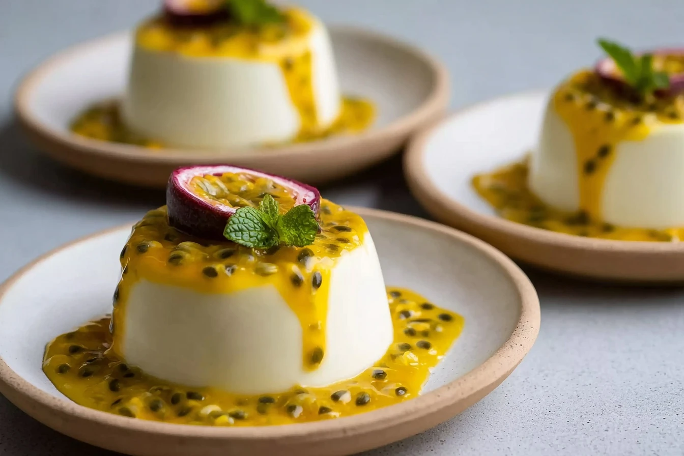 Passionfruit Panna Cotta