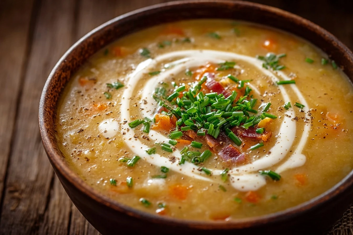 Easy Steakhouse Potato Soup Recipe Quick Creamy Potato Soup Best Steakhouse Soup Recipes Homemade Steakhouse Potato Soup C...