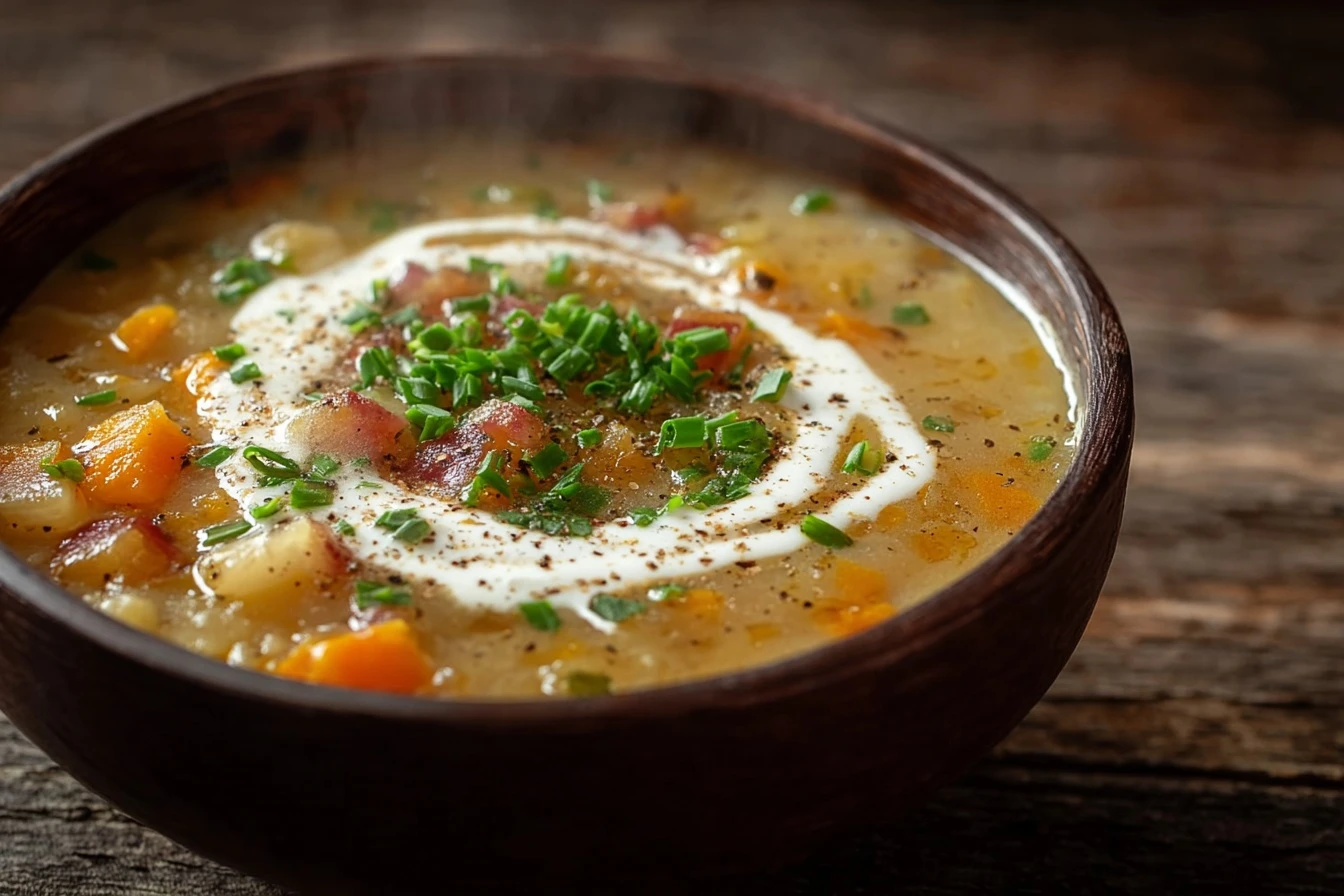 Easy Steakhouse Potato Soup Recipe Quick Creamy Potato Soup Best Steakhouse Soup Recipes Homemade Steakhouse Potato Soup C...