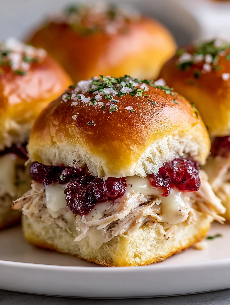 Quick & Easy: Perfect Turkey Cranberry Sliders in 10 Min!