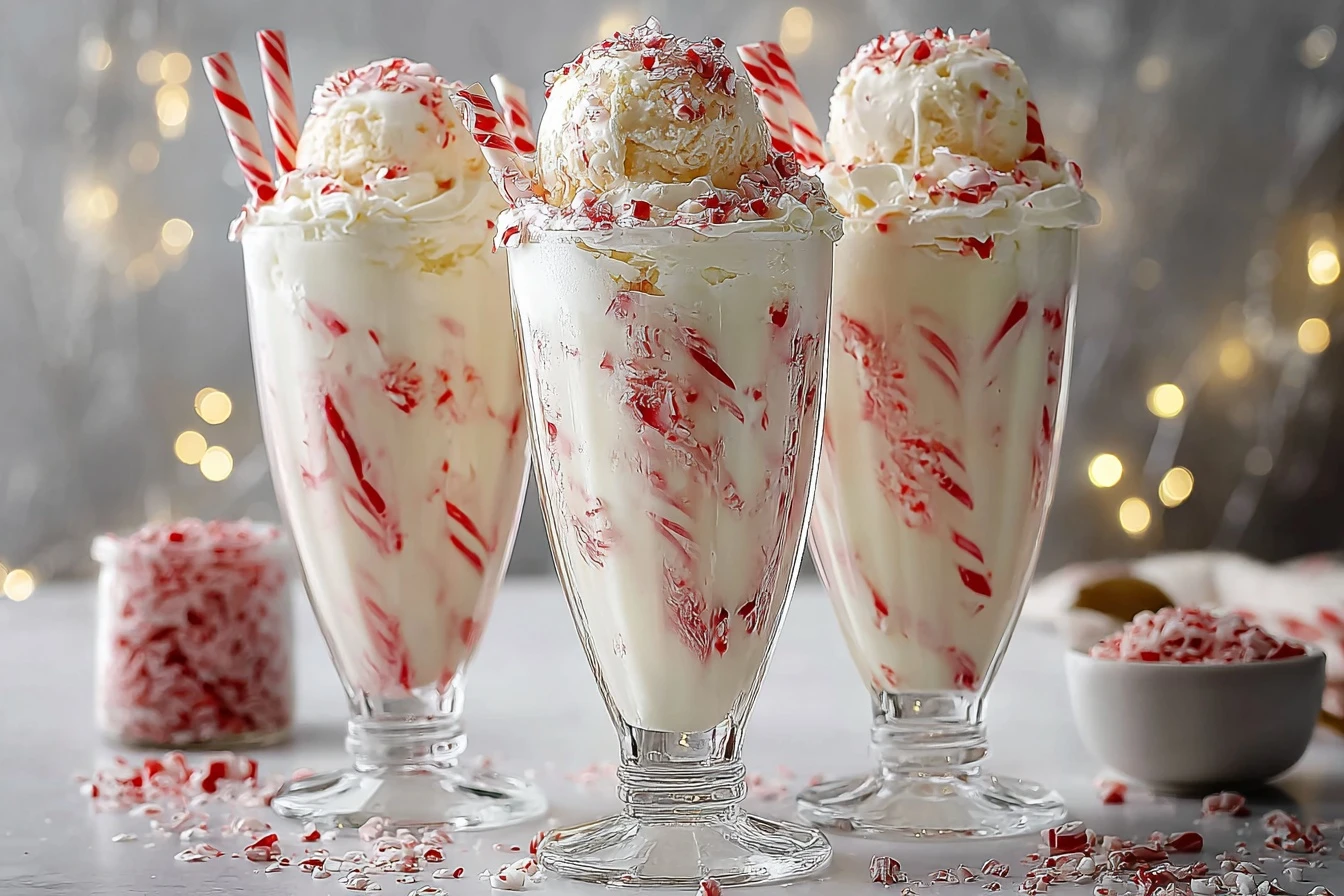 Festive Peppermint Christmas Float: Sweet, Creamy, & Oh-So-Merry!