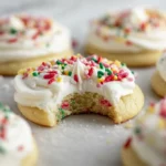 Strawberry Cake Mix Cookies with Zesty Strawberry Lemon Glaze