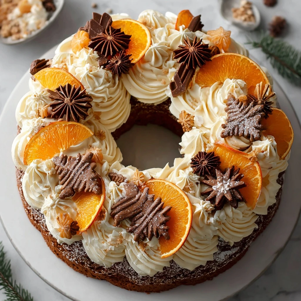 Gingerbread Wreath Cake Recipe Easy Gingerbread Wreath Cake Homemade Gingerbread Wreath Ideas Buy Gingerbread Wreath Cake ...