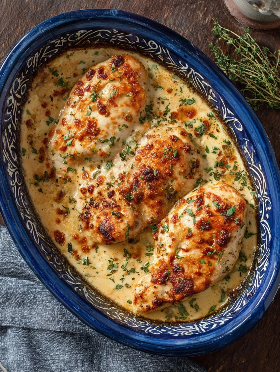 Gluten-free Caesar Chicken Recipe Creamy Parmesan Sauce Dinner Easy Baked Chicken Caesar Low Carb Caesar Chicken Bake Parm...