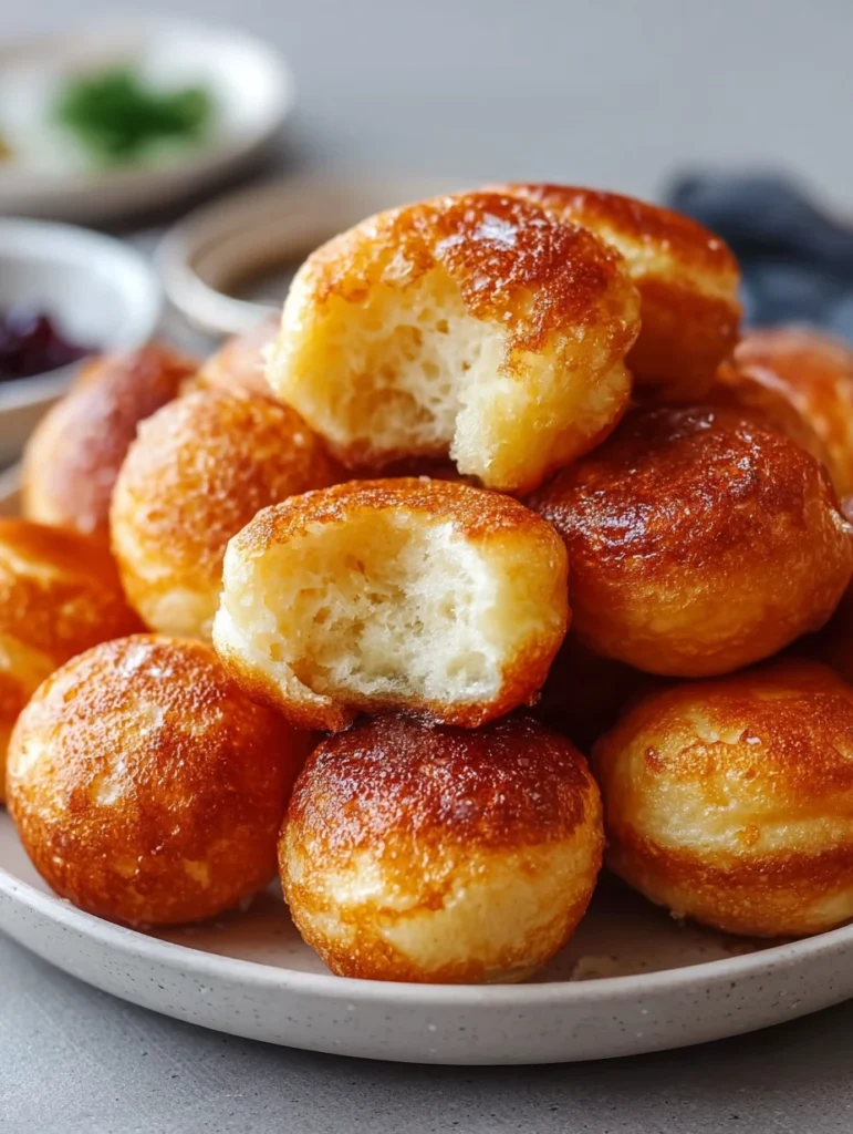 Gluten-free Pancake Poppers Recipe Best Mini Pancake Poppers Pancake Poppers For Breakfast Homemade Pancake Bites How To M...