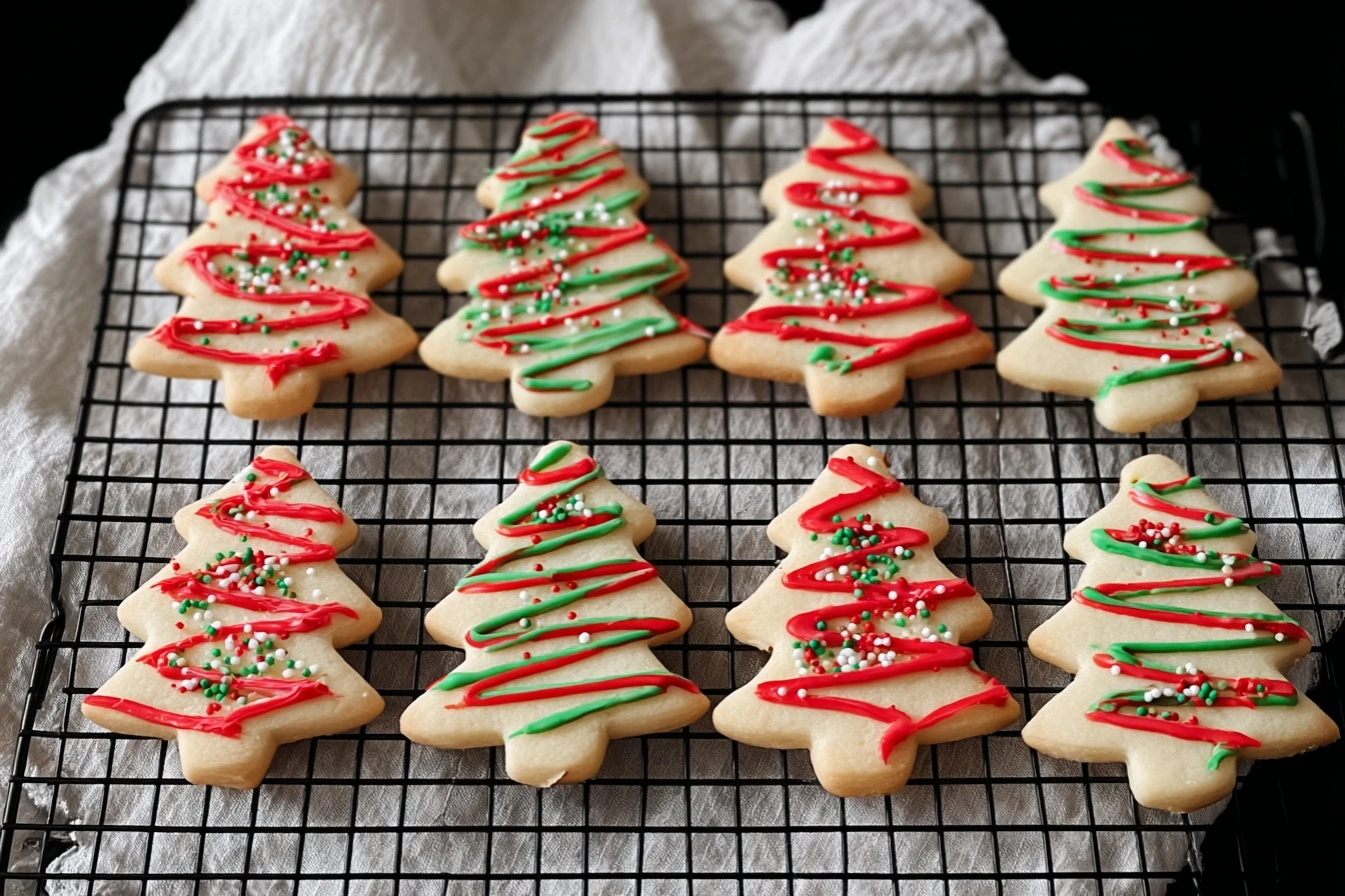 Homemade Little Debbie Christmas Tree Cookies Recipe Easy Little Debbie Christmas Tree Sugar Cookies DIY Little Debbie Tre...