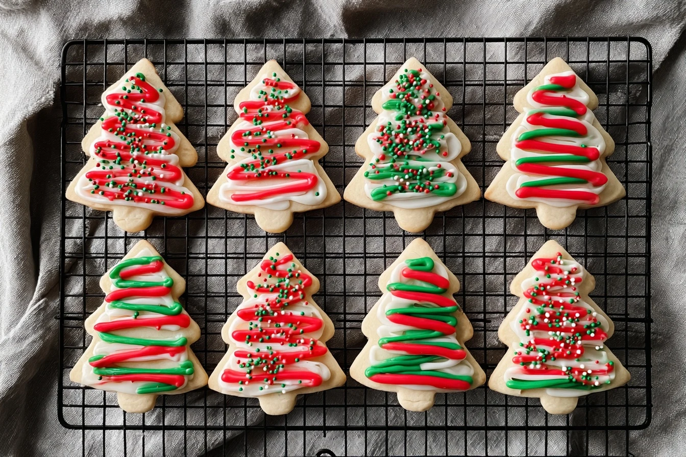 Homemade Little Debbie Christmas Tree Sugar Cookies
