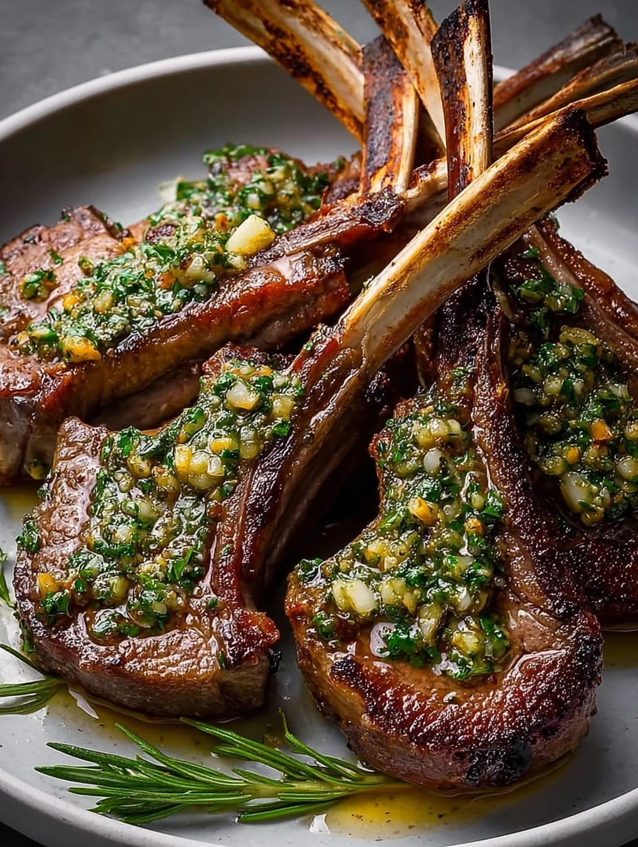 Juicy Garlic Butter Lamb Chops Recipe Best Garlic Butter Lamb Chops Flavorful Dinner Lamb Chops Recipe How To Make Juicy G...