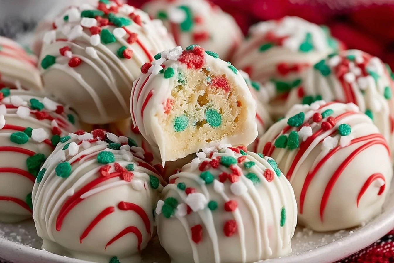Little Debbie Christmas Truffle Recipe Homemade Christmas Tree Cake Truffles Little Debbie Holiday Treats DIY Best Christm...