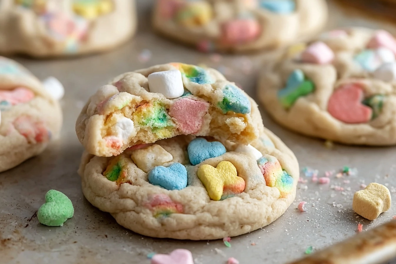 Lucky Charm Cookies Recipe Homemade Lucky Charm Cookies Buy Lucky Charm Cookies Online Best Lucky Charm Cookie Recipe Glut...