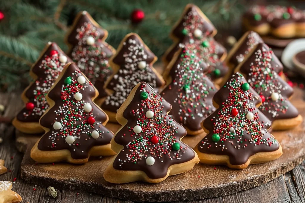 Millionaire Shortbread Christmas Tree Recipe How To Make Millionaire Shortbread Christmas Trees Best Millionaire Shortbrea...