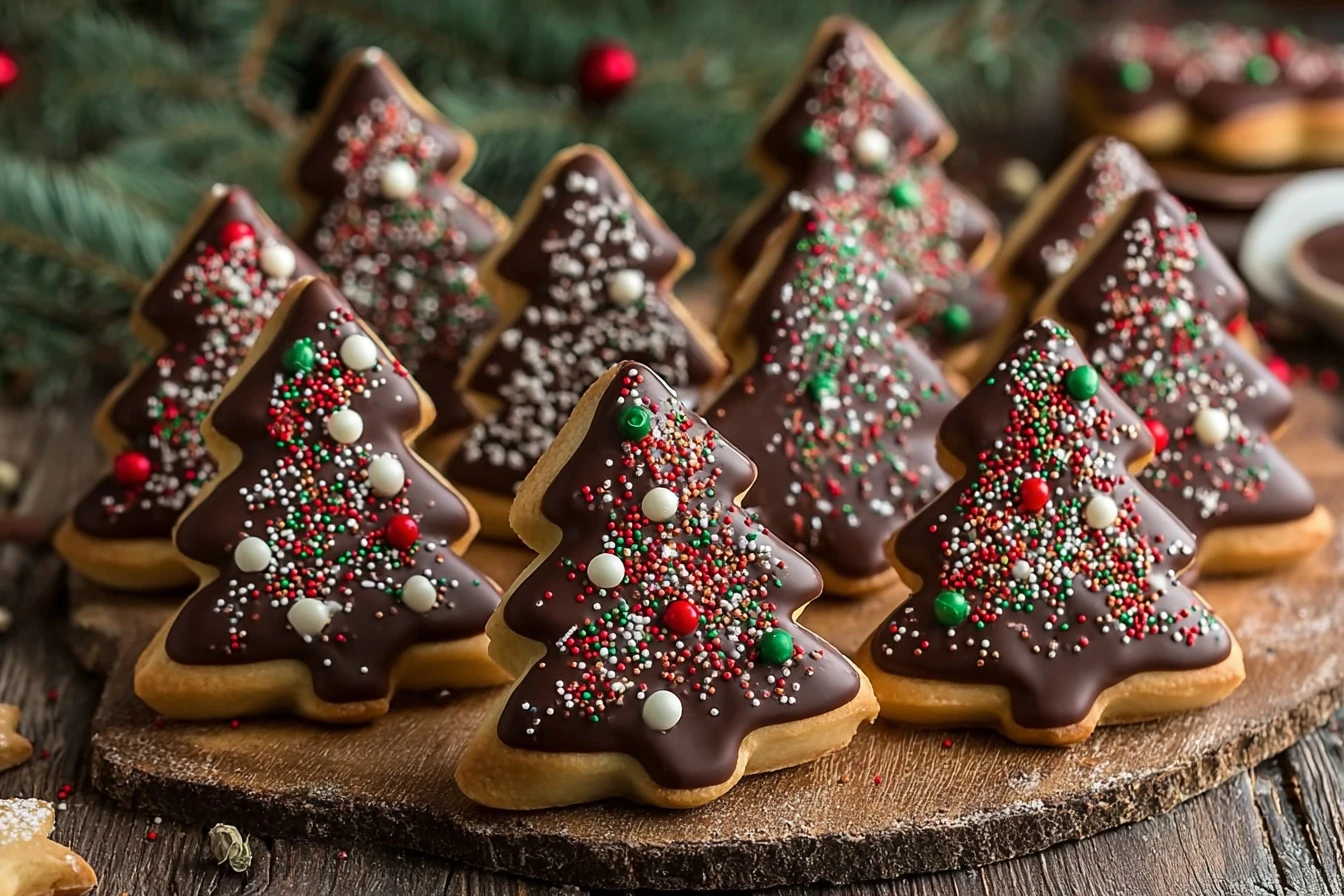 Millionaire Shortbread Christmas Tree Recipe How To Make Millionaire Shortbread Christmas Trees Best Millionaire Shortbrea...