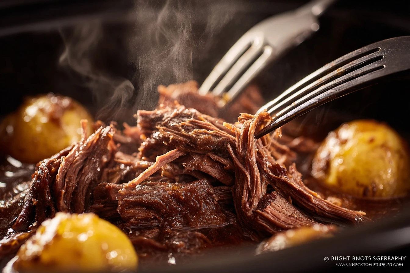 Mississippi Pot Roast Slow Cooker Recipe Easy Mississippi Pot Roast Crockpot Best Cuts Of Meat For Mississippi Pot Roast G...