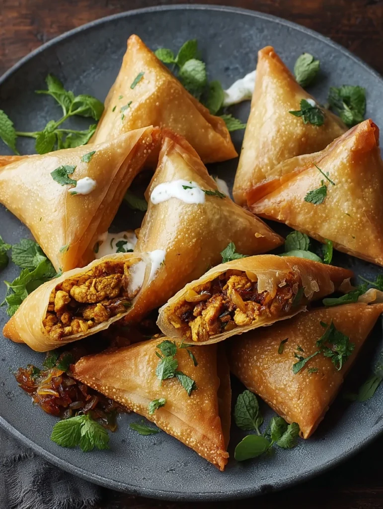 Moroccan Chicken Briouats Recipe Authentic Spiced Chicken Briouats Best Moroccan Briouats Cooking Tips Easy Moroccan Chick...