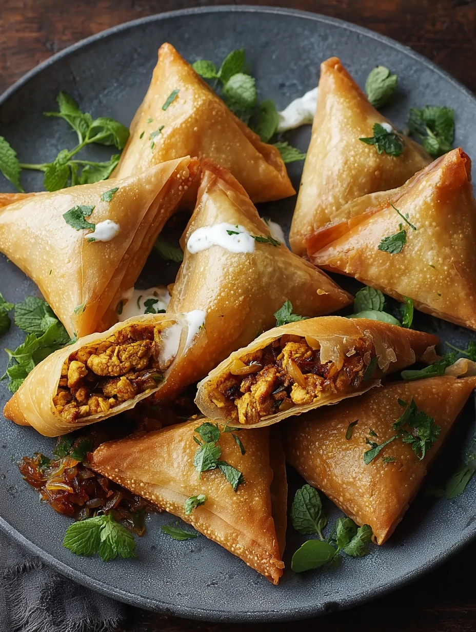 Moroccan Chicken Briouats Recipe Authentic Spiced Chicken Briouats Best Moroccan Briouats Cooking Tips Easy Moroccan Chick...