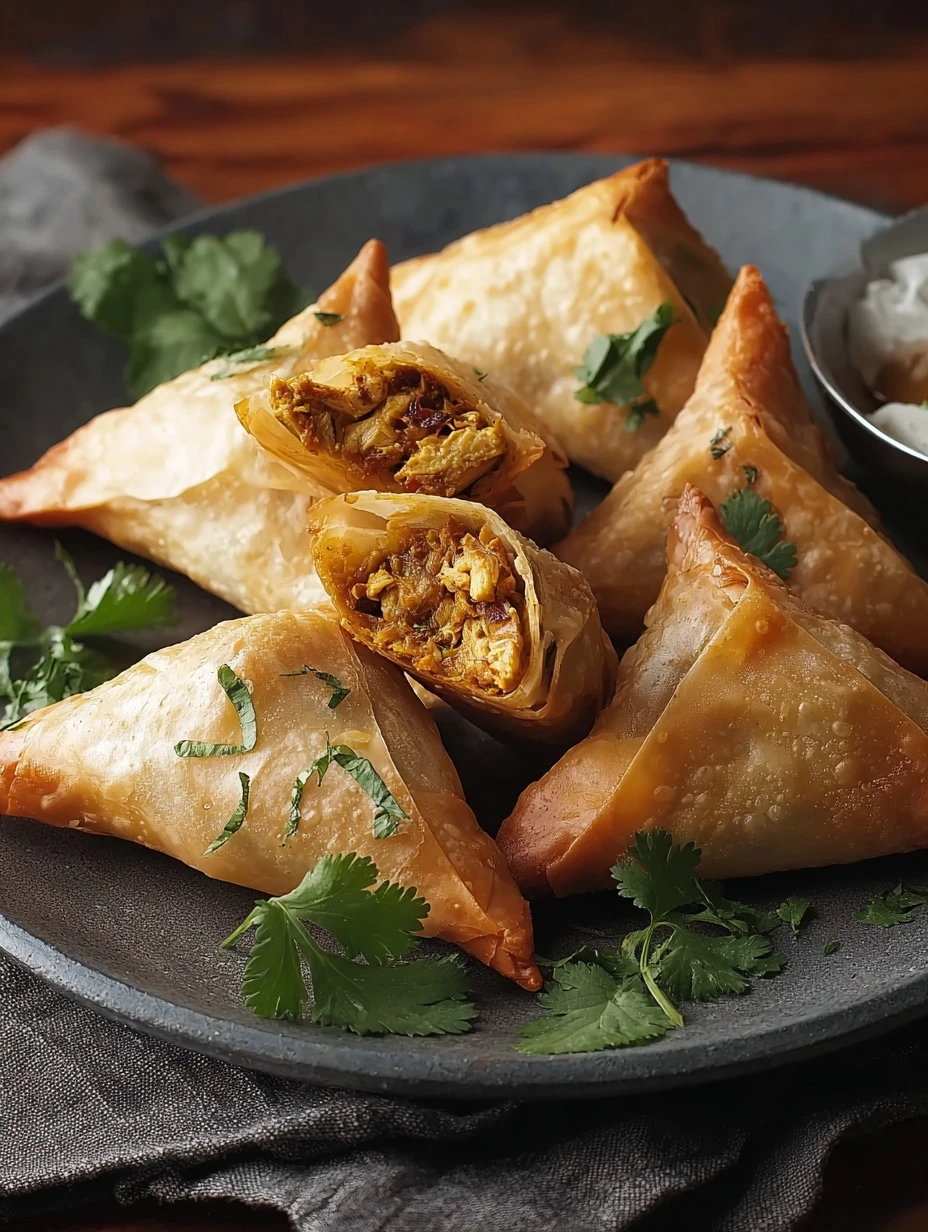 Moroccan Chicken Briouats Recipe Authentic Spiced Chicken Briouats Best Moroccan Briouats Cooking Tips Easy Moroccan Chick...