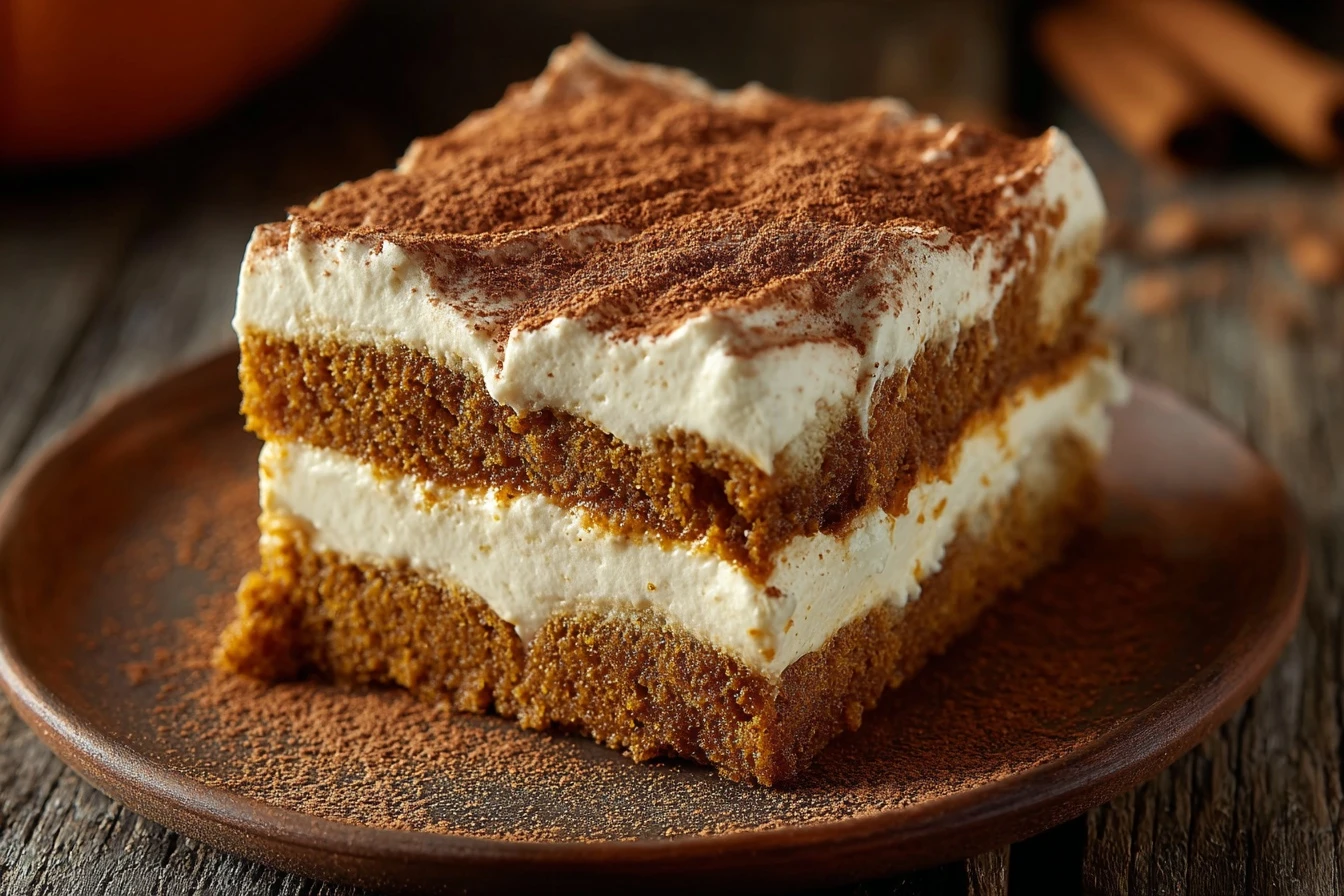 Pumpkin Spice Tiramisu