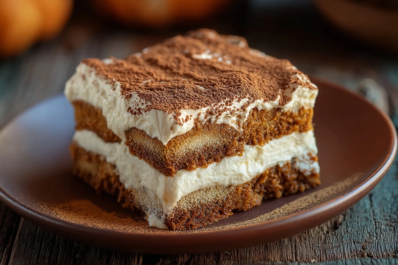 Pumpkin Spice Tiramisu Recipe Easy Pumpkin Spice Tiramisu Vegan Pumpkin Spice Tiramisu Gluten Free Pumpkin Spice Tiramisu ...